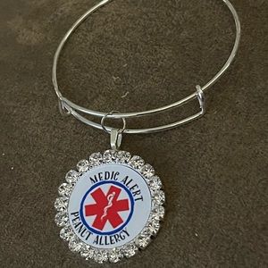 Peanut allergy bracelet